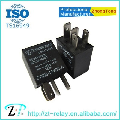 ZT606-12V-A-30A 4PINS SPST